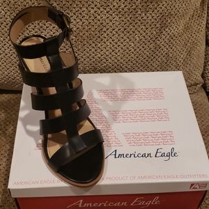 sandals with block heel